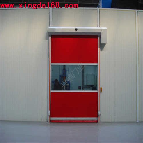 工業快速門多次運行后，為什么限位整體下移呢?