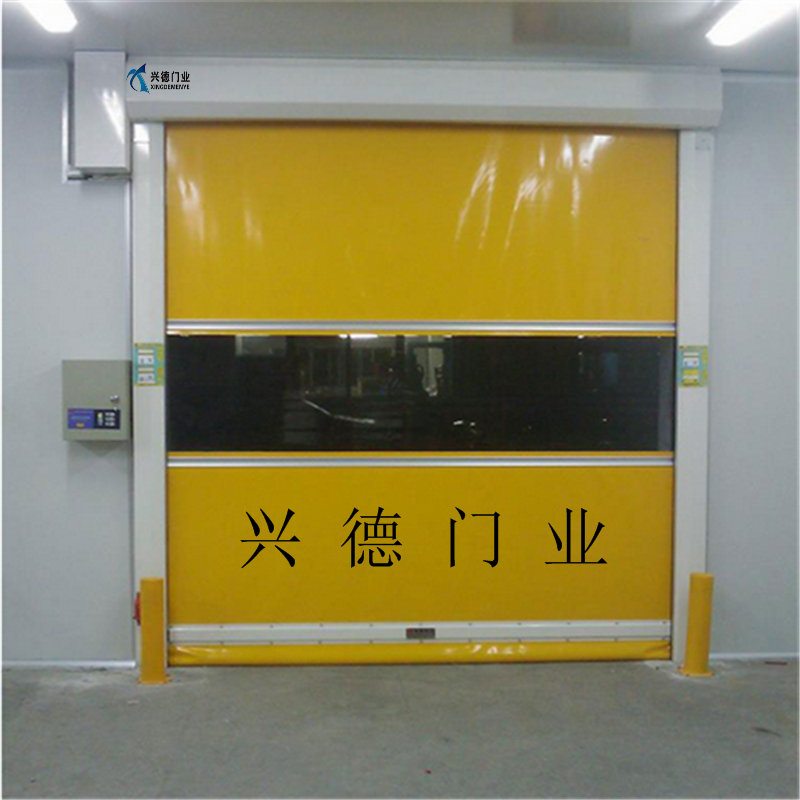 興德門眾多企業廠房選擇，只因快硬質快速門的人性化