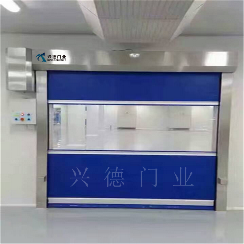 興德門眾多企業廠房選擇，只因快硬質快速門的人性化